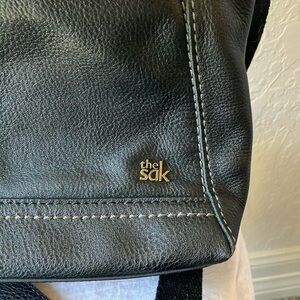The Sak: Black Leather (buttery soft) Shoulder Bag
